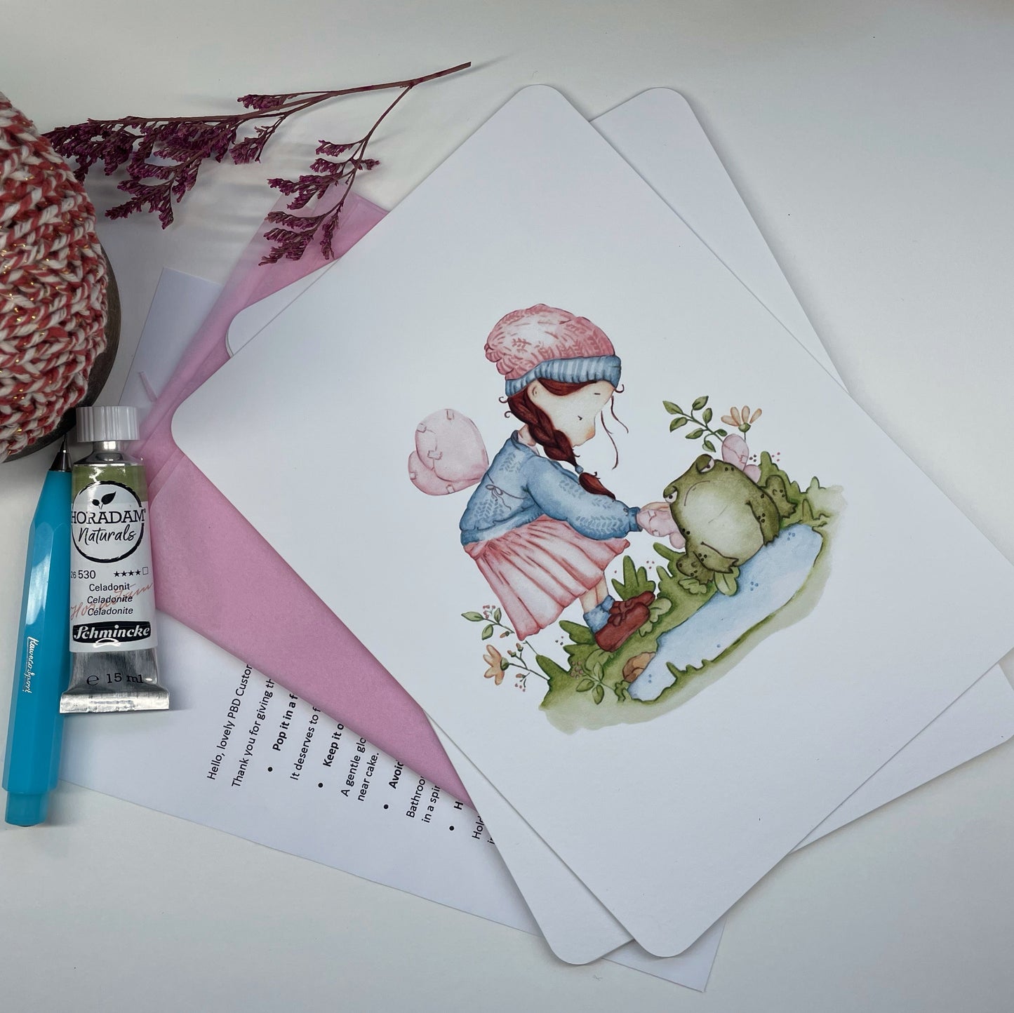 The fairy and the frog