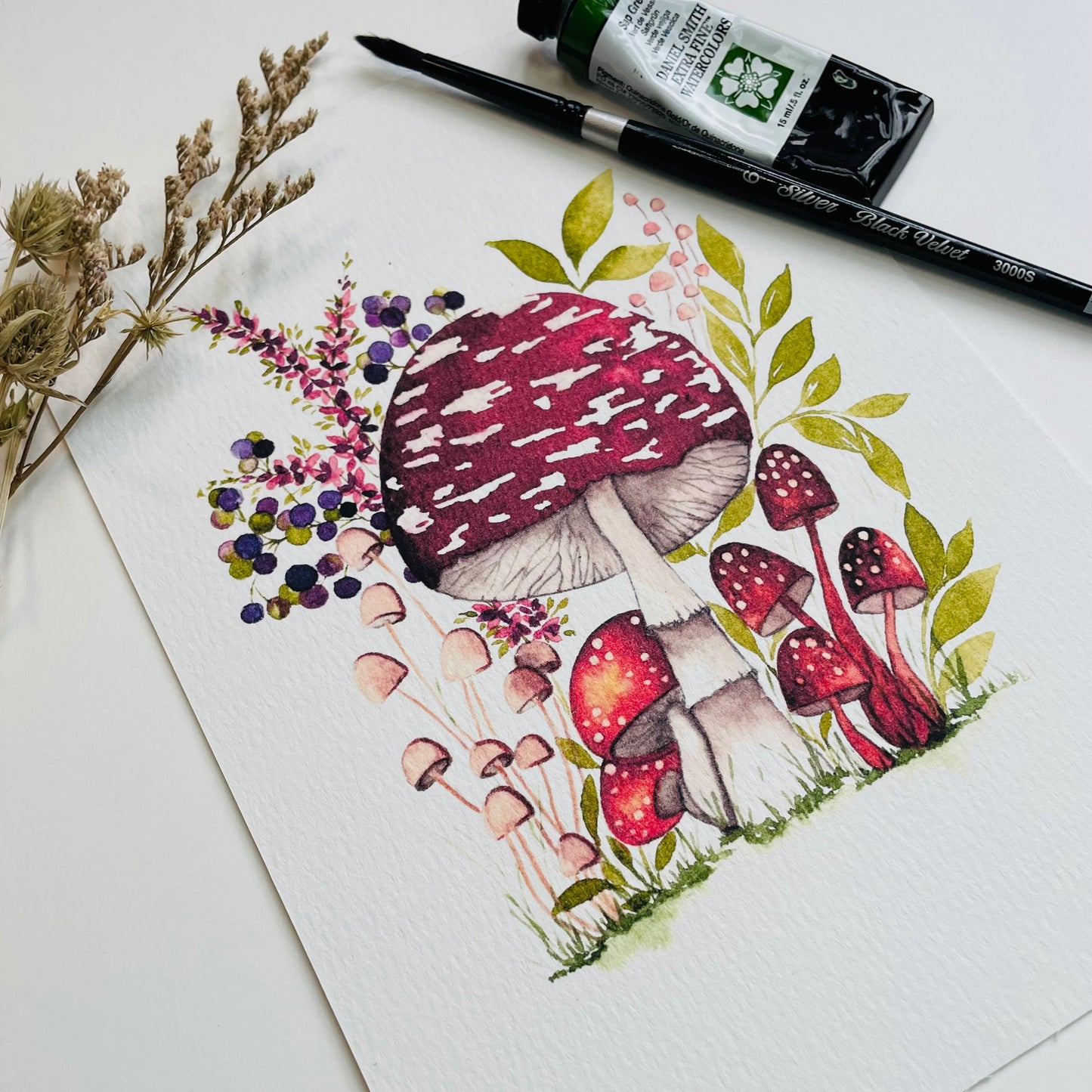 Whimsical Toadstool