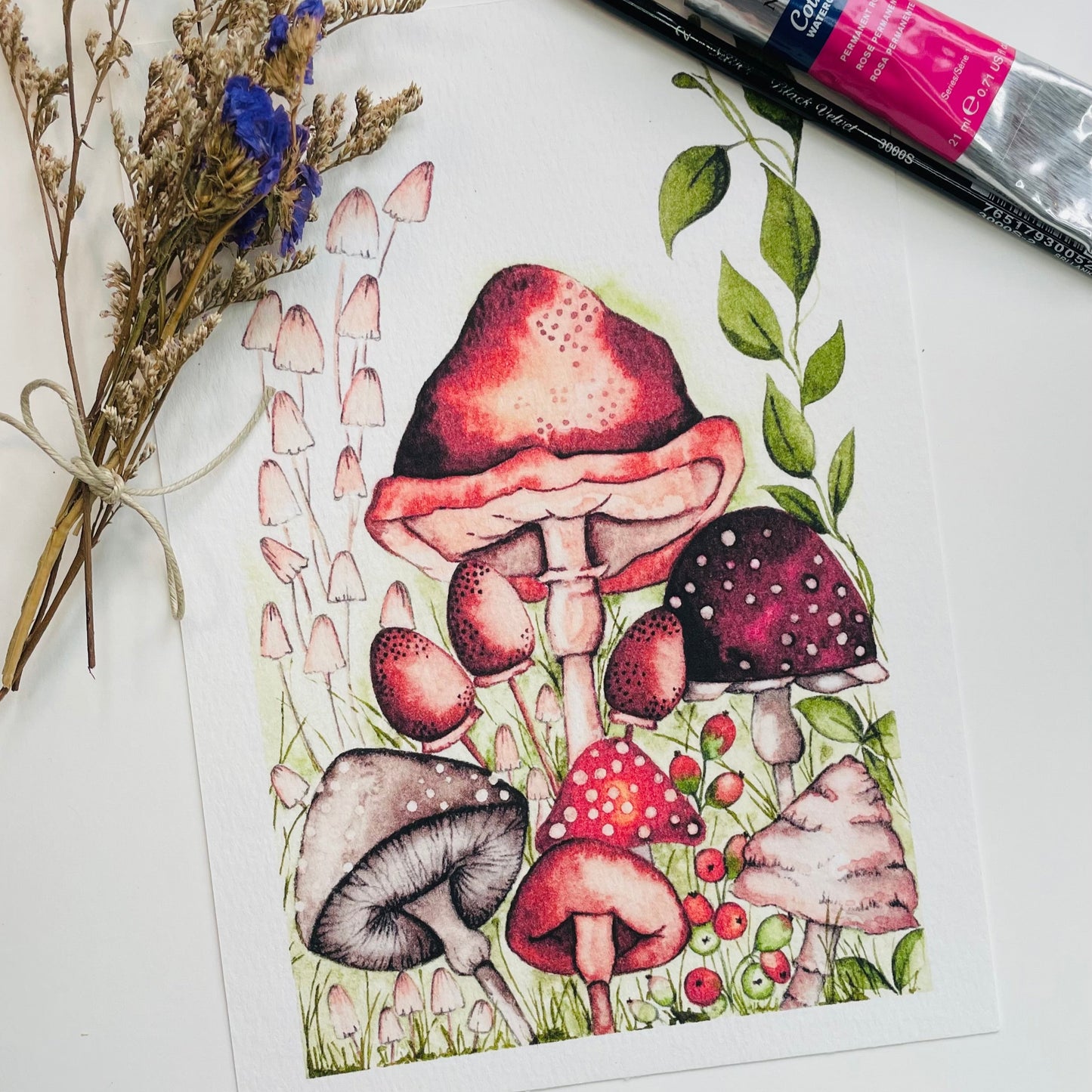 Enchanted Mushroom Grove