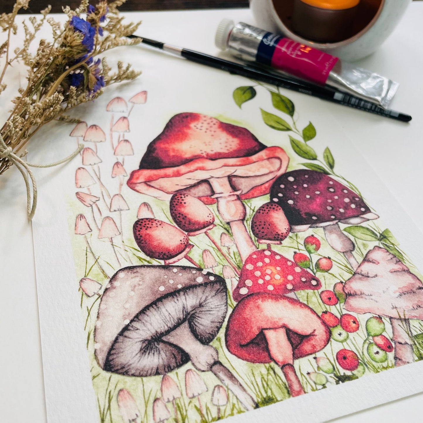 Enchanted Mushroom Grove